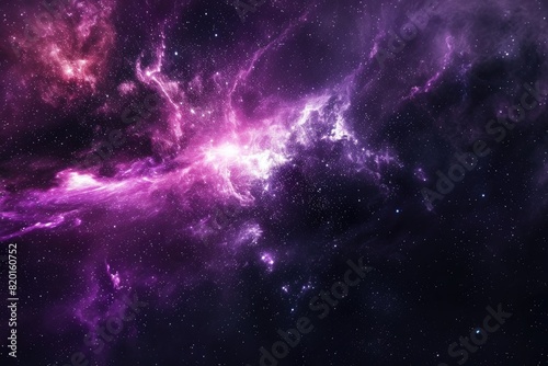 Beautiful galaxy background with nebulas and stars