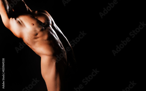 Sexy gay body. Male sex. Gay with a naked nude torso and hiding penis. Sexy muscle gay showing male genital. Sexy valentines day. Hot gay. Sexy valentine. Hiding penis with hand.