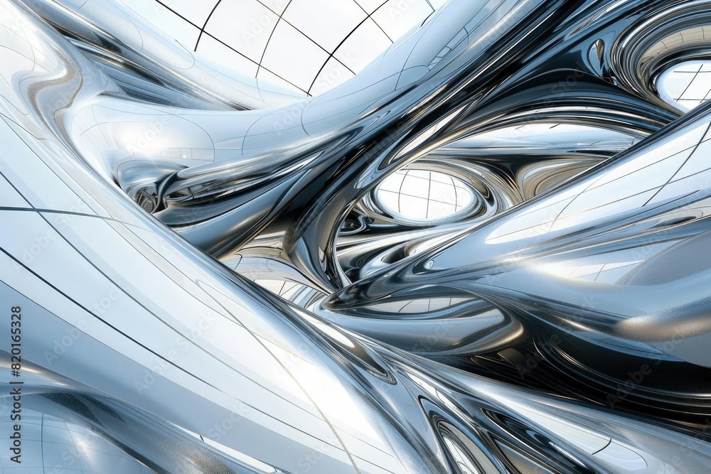 Fototapeta premium an abstract organic form that is both beautiful and functional