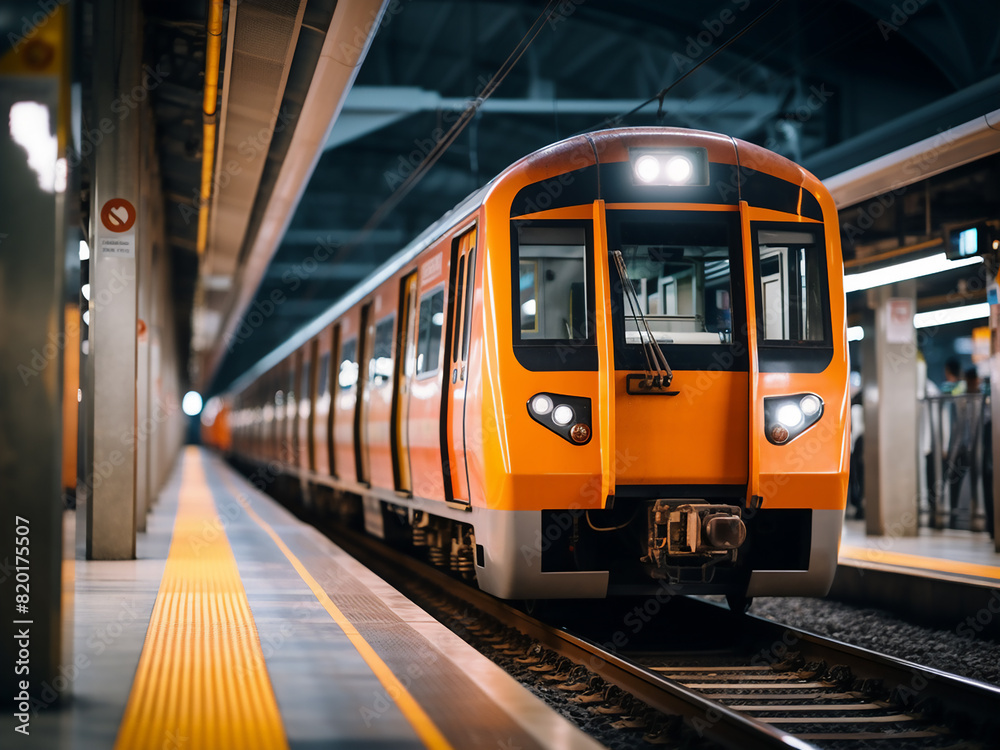 Bangkok train blurs, serving as a background scene Bangkok train blurs, serving as a background scene