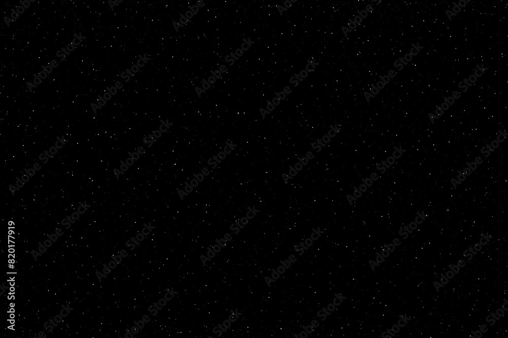 Starry night sky. Glowing stars in space. Galaxy background. New Year, Christmas and Celebration background concept.