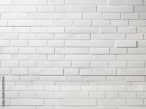 White brick wall texture  a contemporary backdrop for various applications