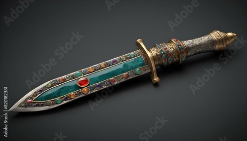 A ceremonial sacrificial dagger used in ancient ri upscaled_4