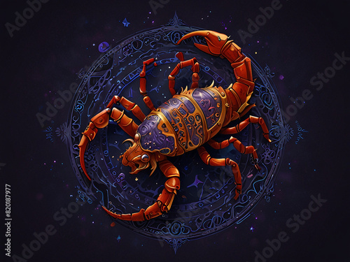 Scorpio Zodiac Sign photo