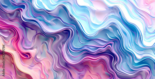 abstract background with waves