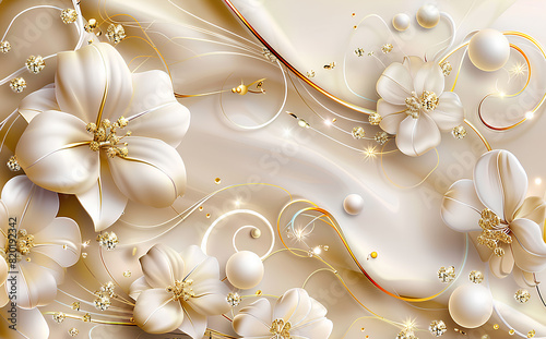 background with gold