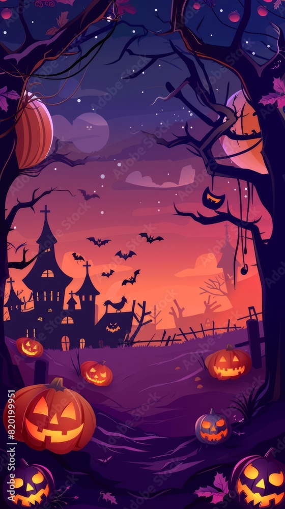 background with copy space of halloween background with copy space of halloween
