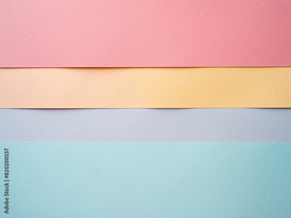 Minimal geometric shapes adorn a serene pastel paper background Minimal geometric shapes adorn a serene pastel paper background