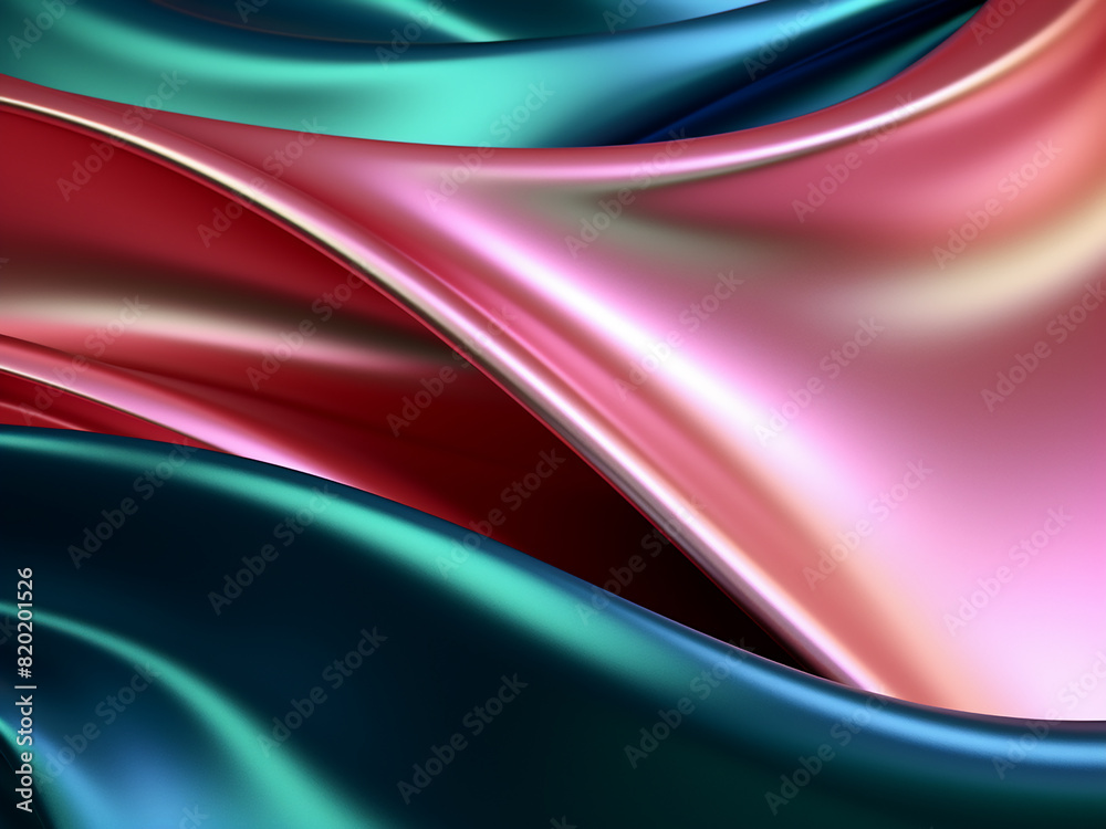 Exuberant 3D metal texture in forest green, blush pink, buttercup yellow, navy blue Exuberant 3D metal texture in forest green, blush pink, buttercup yellow, navy blue