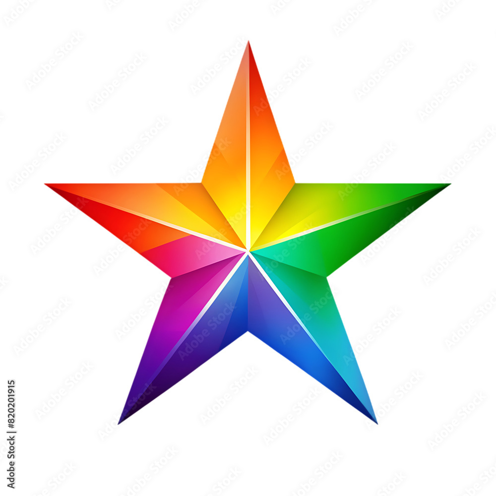 Fototapeta premium Illustration of star