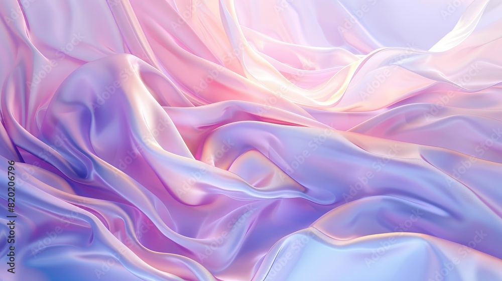 Background with flowing, soft cloth for product presentation. Luxury mockup for advertisement copy space and event jewelry. 3D render Background with flowing, soft cloth for product presentation. Luxury mockup for advertisement copy space and event jewelry. 3D render