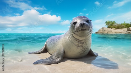 Caribbean Monk Seal - Extinct since 1950s, once Caribbean's marine mammal.