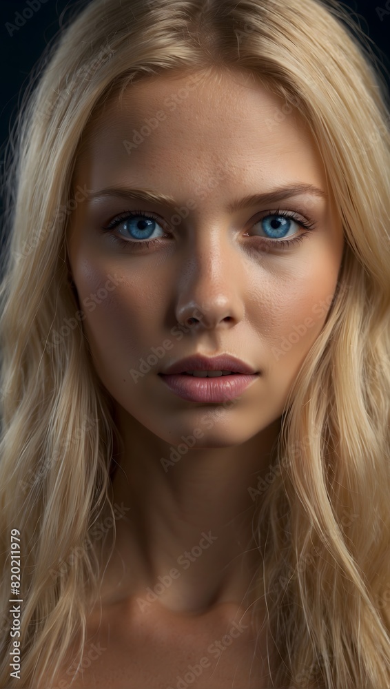 Mesmerizing Blue-Eyed Blonde Beauty Mesmerizing Blue-Eyed Blonde Beauty