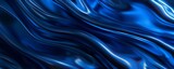 Smooth silk texture, deep blue color, high gloss, flowing and elegant, soft lighting, digital art