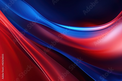 Blue and red abstract background.