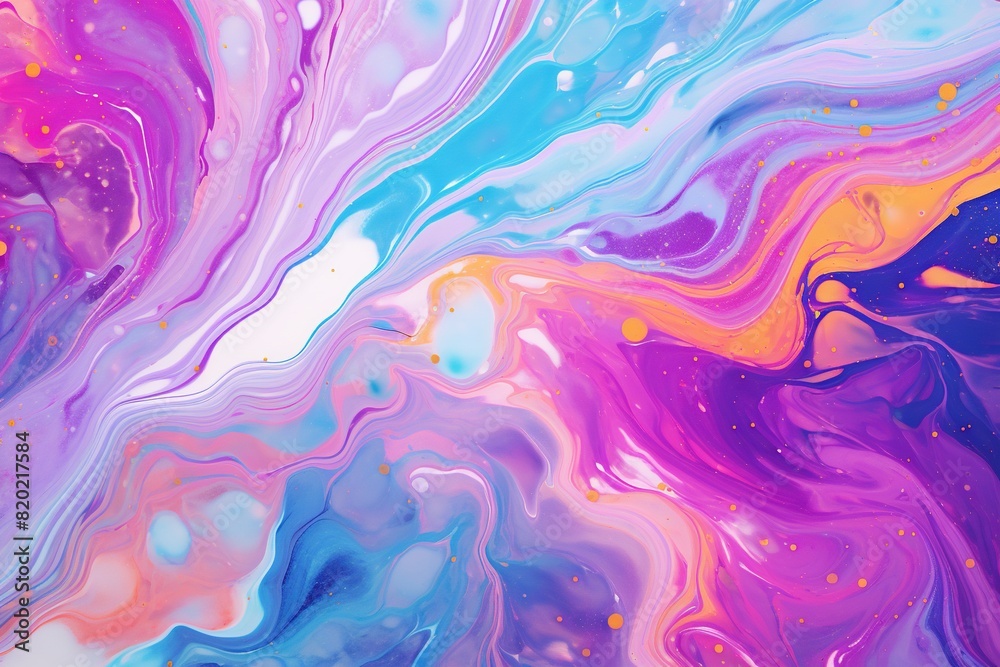 Colorful marble glitter background.