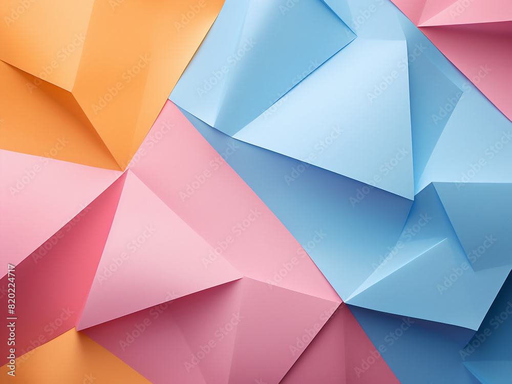 Complex pattern featuring geometric elements in blue, pink, and yellow hues Complex pattern featuring geometric elements in blue, pink, and yellow hues