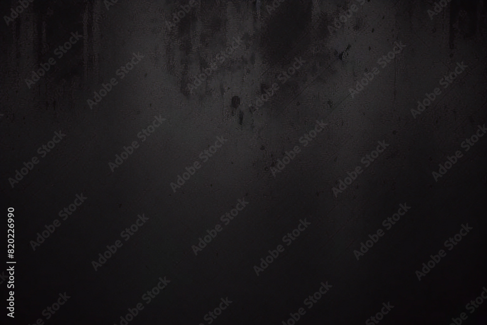 Fototapeta premium Superficie de plástico lisa de color gris mate con textura fina y viñeta en el lado derecho. Fondo texturizado exquisito, fondo suave en blanco 