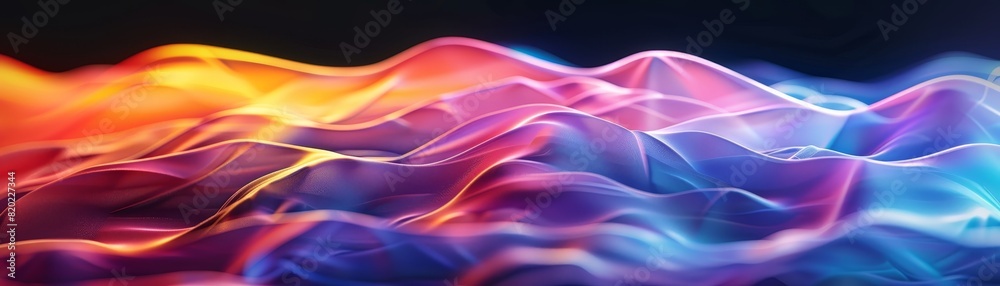 Abstract colorful waves and gradients in a digital art form, highlighting vibrant and dynamic patterns in a modern, fluid style. Abstract colorful waves and gradients in a digital art form, highlighting vibrant and dynamic patterns in a modern, fluid style.