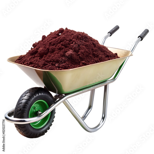 Fertilizer isolated on transparent background photo