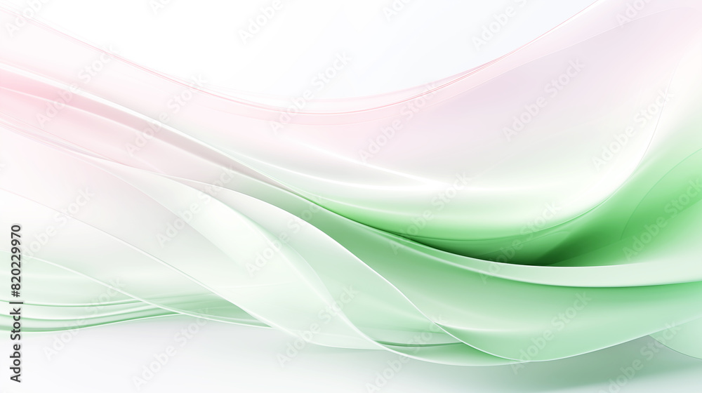 light pink and light green curved lines on white background light pink and light green curved lines on white background