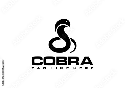 cobra snake abstract logo