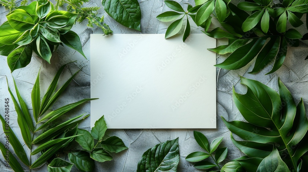Mockup card birthday wedding background white table paper top greeting view stationery. 