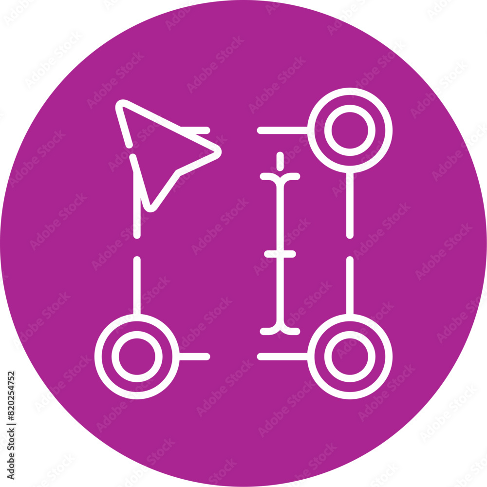 Horizontal Typing Icon