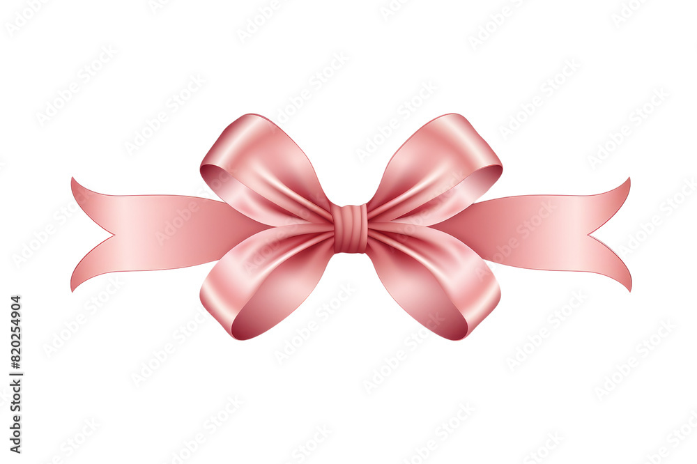 Naklejka premium Vintage ribbon isolated on transparent background, cut out, PNG.