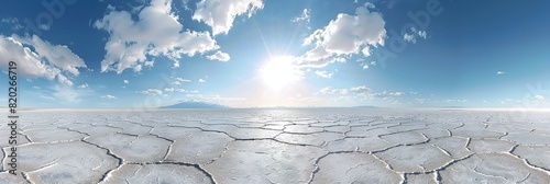 high quality shot of a Uyuni Salt Flat