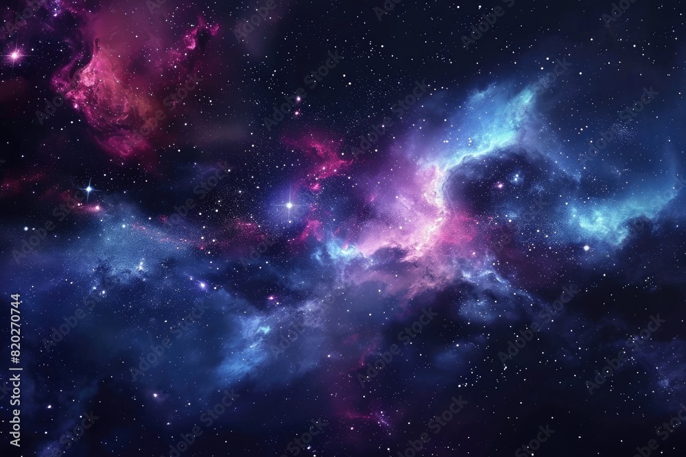 Beautiful galaxy background with vibrant colors Beautiful galaxy background with vibrant colors