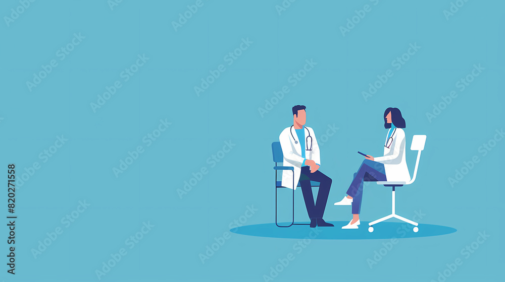 Medical Consultation Between a Female Doctor and Patient - Professional Healthcare Interaction Medical Consultation Between a Female Doctor and Patient - Professional Healthcare Interaction