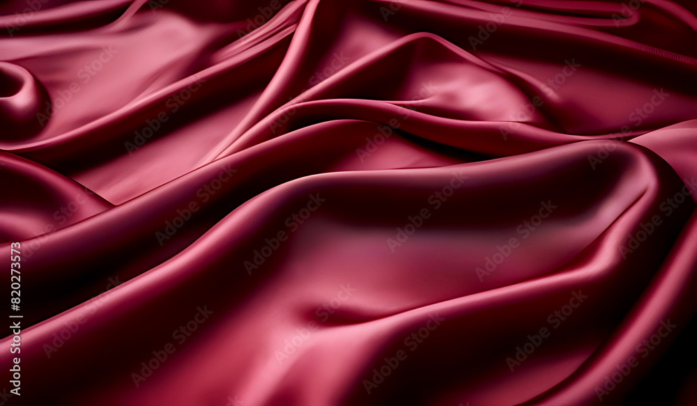 Fototapeta premium red satin background