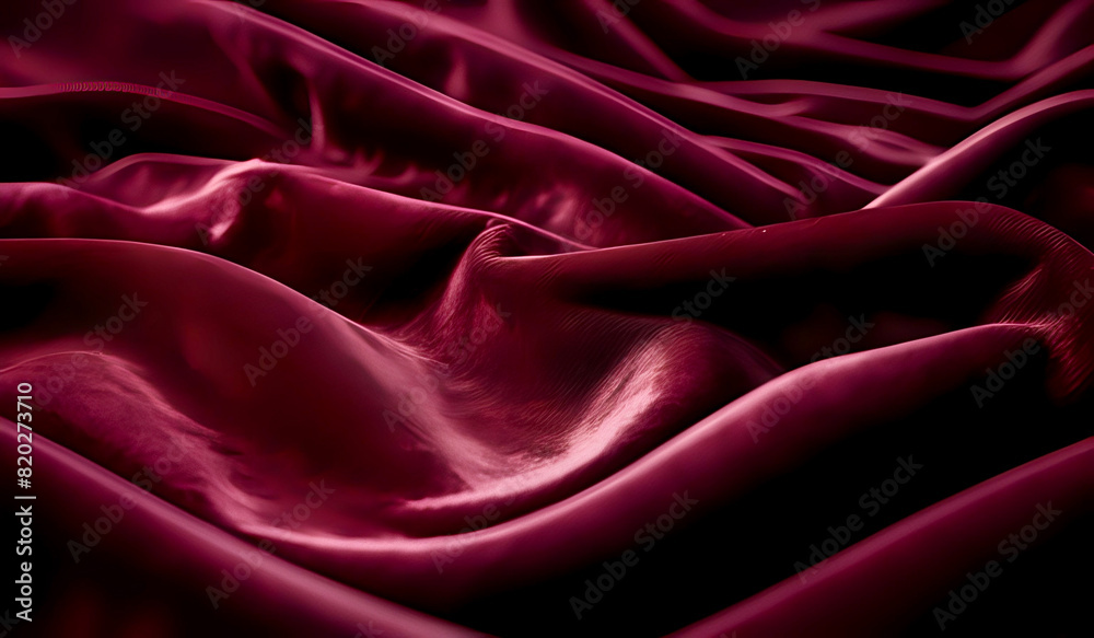 Fototapeta premium bordeaux red silk background