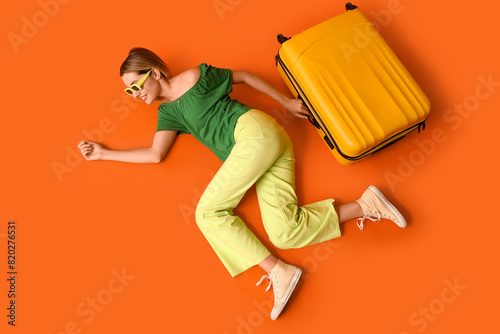 Beautiful young woman with ...