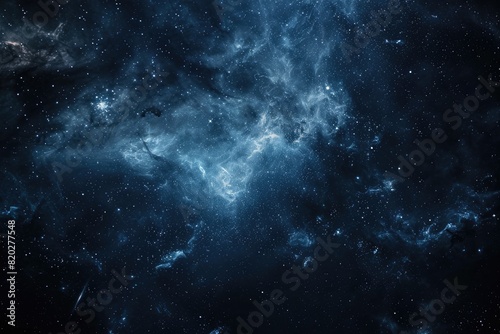 Beautiful cosmic background with vibrant colors