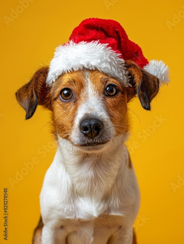 Christmas dog © megavectors