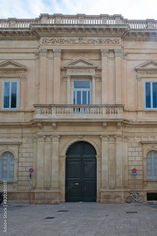 The Old town of Lecce, Apulia Region, Italy