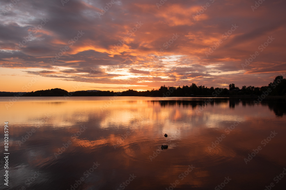 Sonnenuntergang Staffelsee Sonnenuntergang Staffelsee