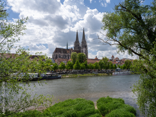 Regensburg an einem Sommertag