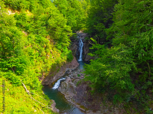 Kure mountain National Park and  their view in spring