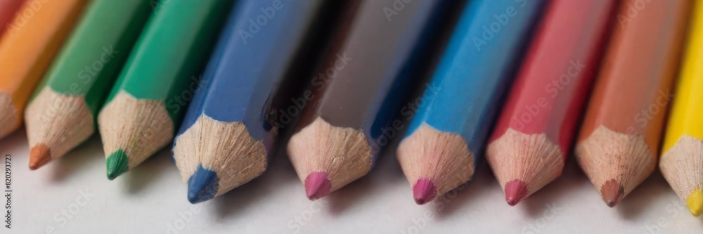 Obraz premium colored pencils