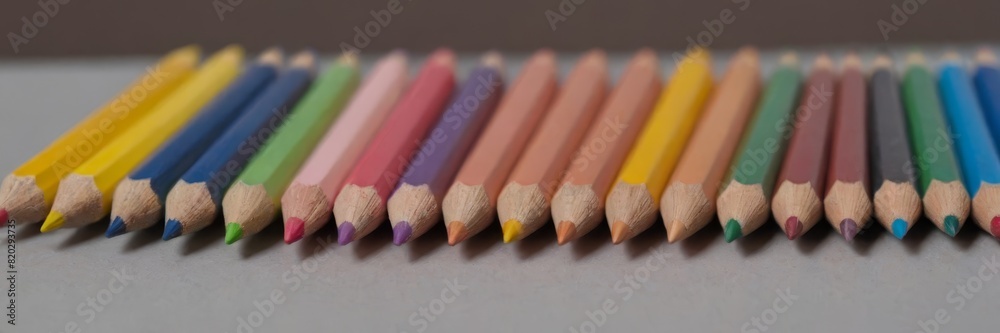 Fototapeta premium colored pencils