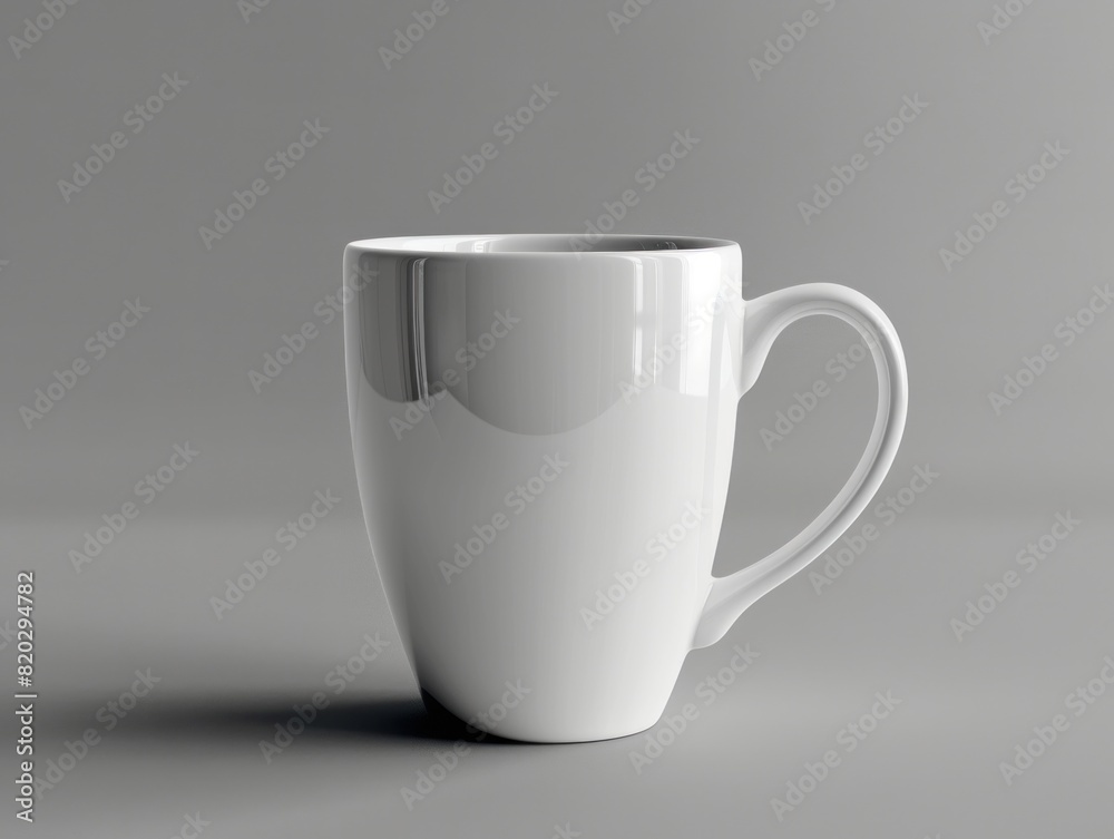Obraz premium Mug Mockup with grey background 