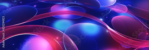 An abstract background with overlapping circles.