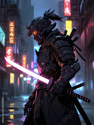 Futuristic Ninja Warrior