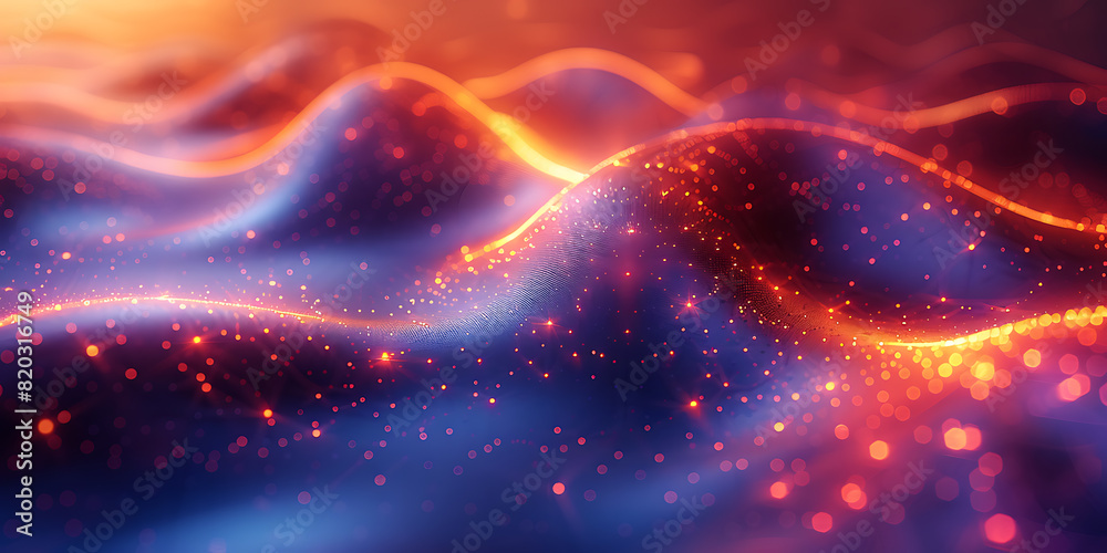 Tech-Infused Abstract Background Tech-Infused Abstract Background