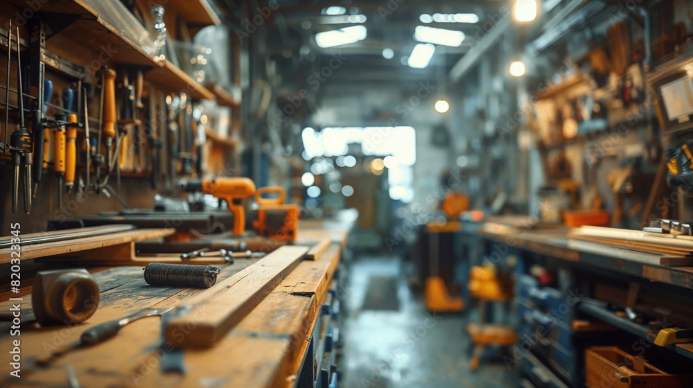 Craftsman's Haven: Professional Workshop Ambiance