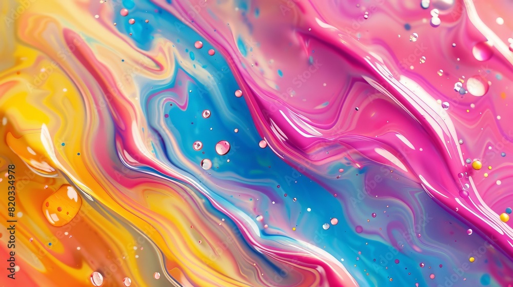 Colorful liquid pattern Colorful liquid pattern
