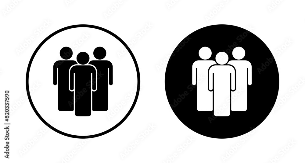 people icon vector isolated on white background. person icon. User vector icon people icon vector isolated on white background. person icon. User vector icon